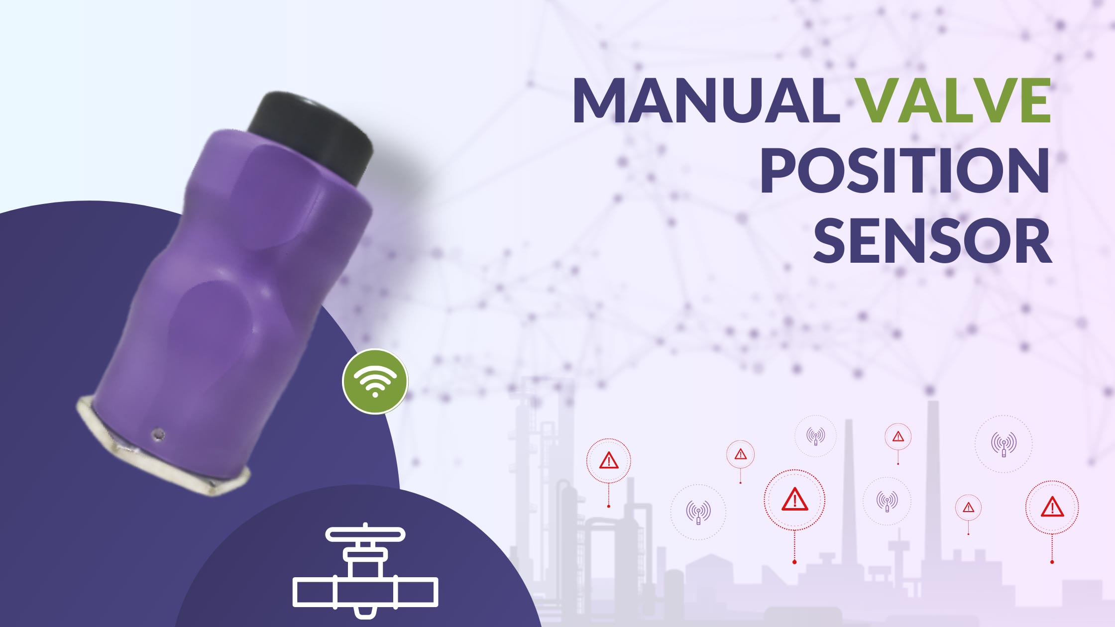 SENSAiO manual valve position sensor