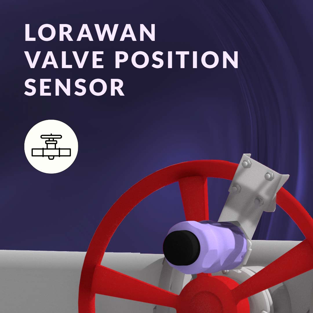 LoRaWAN Valve Position Sensor by SENSA.iO